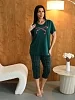Женский костюм с бриджами 2242/1 / Зеленый