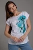 Женская футболка 7030/1 / ментоловый №5