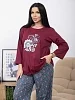 Женский костюм с брюками мод.2274 / Зеленый №4