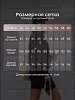 Женский свитшот оверсайз С2 / Черный (белые сердечки) №7
