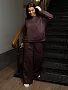 Женский костюм мод.2082/5 / Коричневый