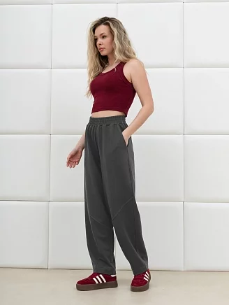 Женские брюки Бейс / антрацит
