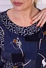 Платье женское 24250 / темно-синий №8