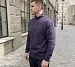Мужской джемпер 52723 / фиолетовый №3