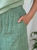 Костюм женский с шортами Сюрприз К-968 / зелёный №4