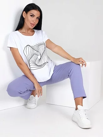 Женский костюм Иллюжн-вайт / сиреневый