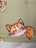 Детский костюм с легинсами Мун / рыжий котик, терракот №4