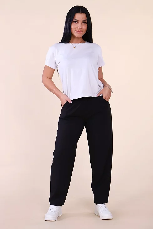 Женские брюки 32803 / черный