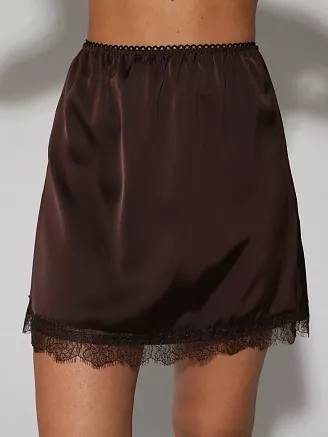 Женская юбка 2302/1 / Коричневый