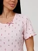 Женская пижама с шортами П-97(Каш) / Розовый (цветочки) №9