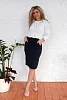 Юбка женская 20633 / синий №1
