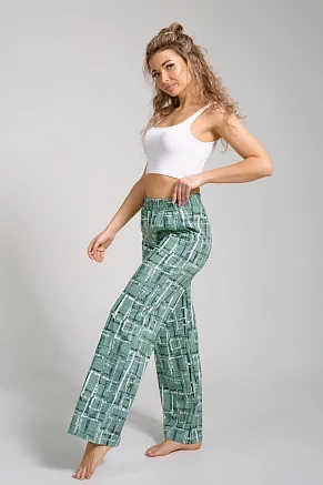 Женские брюки 36940 / зеленый