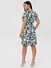 Женская туника Т-305(К+Л) / Зеленый (узор зебра) №3