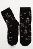 Мужские носки стандарт Задор / черный №1
