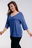 Футболка женская Марина / Индиго №7