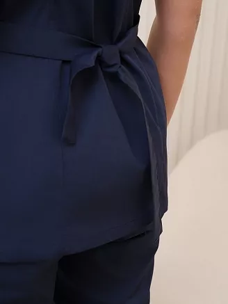 Костюм медицинский женский М-132 Тиси / черника