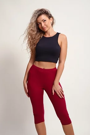 Бриджи женские 88173 / бордовый