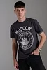 Мужская футболка 8503/1 / антрацит+Москва