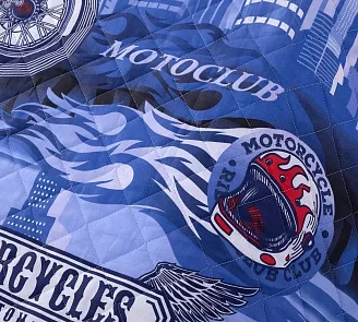 Покрывало детское перкаль / Байк 1