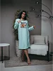 Женская сорочка Мелодия / Ментол