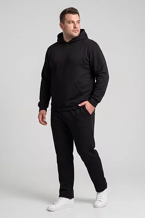 Мужской костюм с брюками 87011СМ / черный