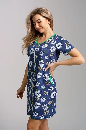 Халат женский 36935 / джинс