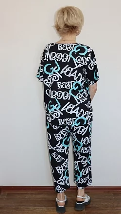 Женская пижама с брюками К3098