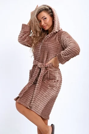 Халат женский 5718 / кофе