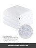 Набор махровых полотенец PandaHug Cozy (50x70, 50x90, 70x140) / белый №8
