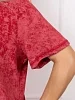 Женский костюм с брюками мод.2174/2 / Бордовый №7