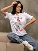 Женская футболка мод.2157 / Белый №1
