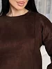 Женский костюм мод.2125/3 / Коричневый №4