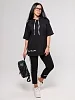 Женский костюм с брюками Грасса / черный