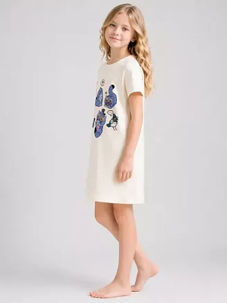 Детская сорочка "Тигрята" арт. дк373