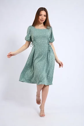 Женское платье 31958 / зеленый