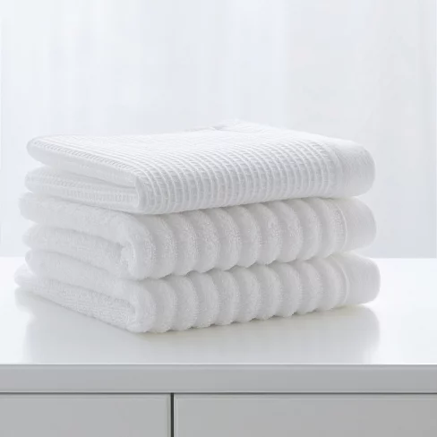 Набор махровых салфеток "Soft Silver" / Альпийский снег
