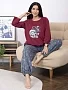 Женский костюм с брюками мод.2274 / Зеленый