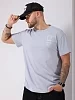 Мужская футболка Бруно-4 / светло-серый №3
