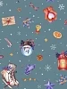 Полотенце кухонное вафельное / Колядки 1