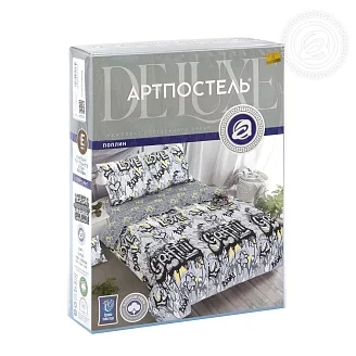 Постельное белье поплин Люкс / Стрит-Арт
