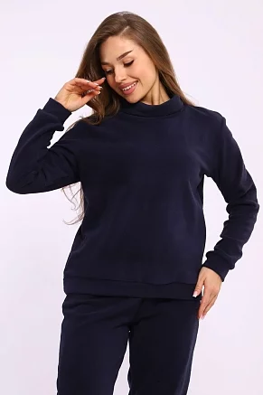 Женский костюм с брюками 35355 / синий