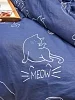 Пододеяльник бязь (молния) / Котики №3