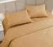 Постельное белье Comfy Satin страйп / Горчичный №3