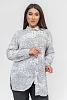 Женский костюм с брюками 31858 / белый №3