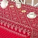Скатерть рогожка / Народные узоры №3