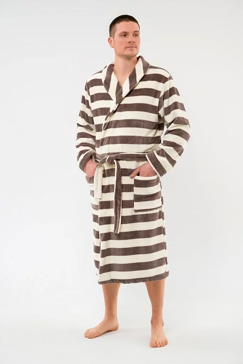 Халат мужской Артур / полосы