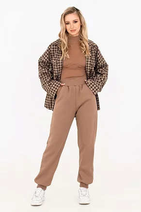 Женские брюки 21558 / какао