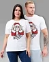 Футболка унисекс 8525 / красиво+белый