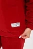 Женский костюм с брюками 35354 / бордовый №17