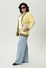 Женский кардиган на пуговицах 84508 / желтый №14